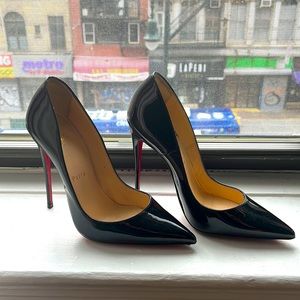 Christian Louboutin So Kate Pumps, Black, 36.5